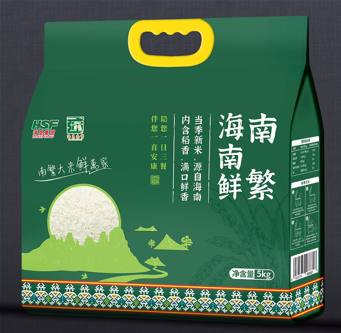 「海垦」南繁海南鲜-5kg/袋-生态大米